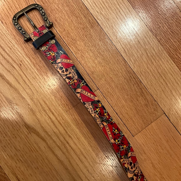 Ed Hardy Leather Belt main image 9
